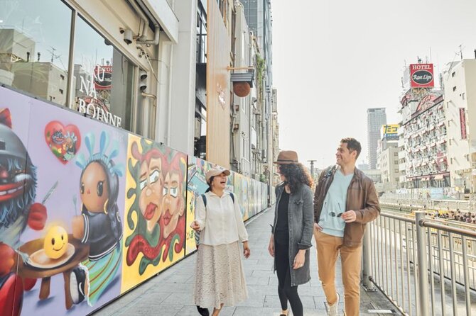 Osaka Private Half-Day Tour with a Local – Secrets & Highlights - Behind Dōtonbori: old alleys and the moss-covered Fudō-myōō statue