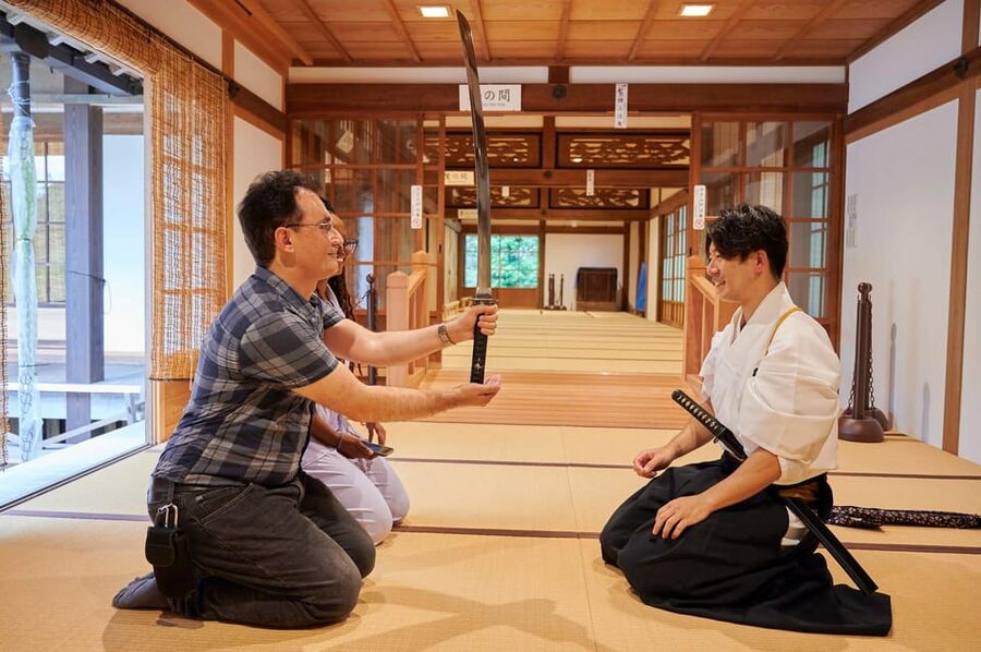 Osaka: Private Samurai Experience - Train with Sword Master - Who you’re learning from: Tatsuya Watanabe and the Suishin-ryu mindset