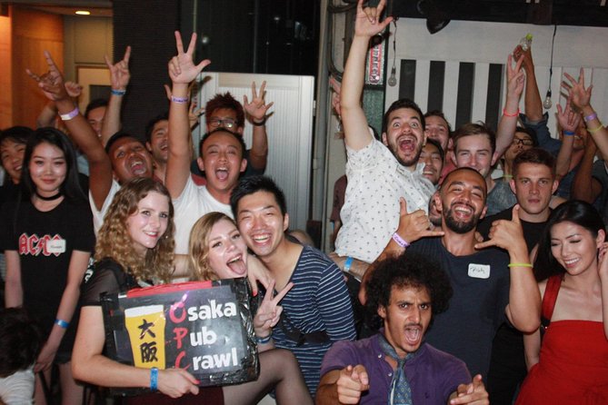 Osaka Pub Crawl and Nightlife Tour - Key things to know before you go