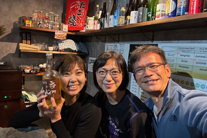 Osaka Sake Tasting & Takoyaki Cooking Experience - Takoyaki DIY: secret recipe, wagyu, cheese, and the flip you’ll remember