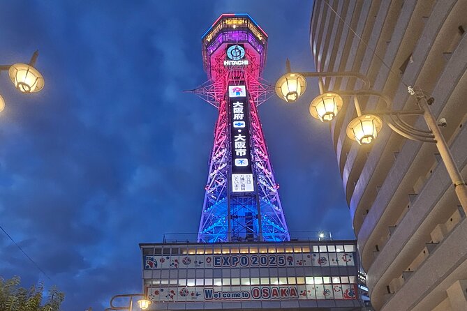 Osaka: Shinsekai Food Tour - 13 Dishes at 5 Local Eateries - Why Shinsekai at 5 PM hits differently