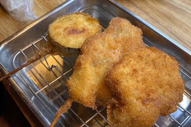 Osaka Soul : IZAKAYA Shinsekai to Dotonbori Food Paradise！ - Hozen-ji Temple after dusk, then Hozenji Yokocho okonomiyaki
