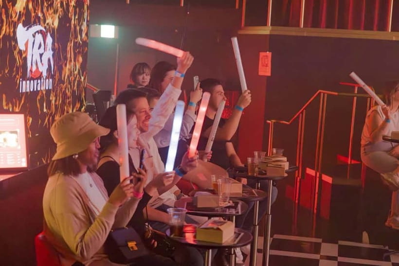 Osaka:SUMO BEATS SHOWCASE: Taiko Drum and Wagyu burger! - Taiko, Flute, Shamisen, and the Burger Moment You Will Actually Remember
