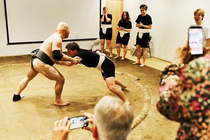 Osaka Sumo Experience with Live Show and Audience Challenge - The Live Sumo Show: Training, Ritual, and the Tachiai Moment
