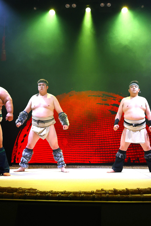 Osaka: Sumo Stage Show with Bento or Snack + Fight & Photo - Key things you will notice right away