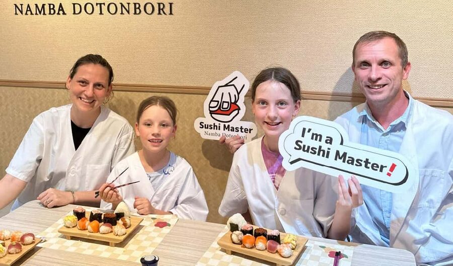 Osaka: Sushi Making in Spacious Studio (SAME-DAY OK!) - Vegetarian sushi, the one message you should send ahead of time