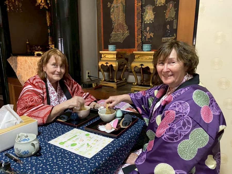 Osaka Temple Cool Foot Bath & Matcha Experience〈45min〉 - The Matcha Experience Includes Matcha Ice Cream, Not Just a Drink