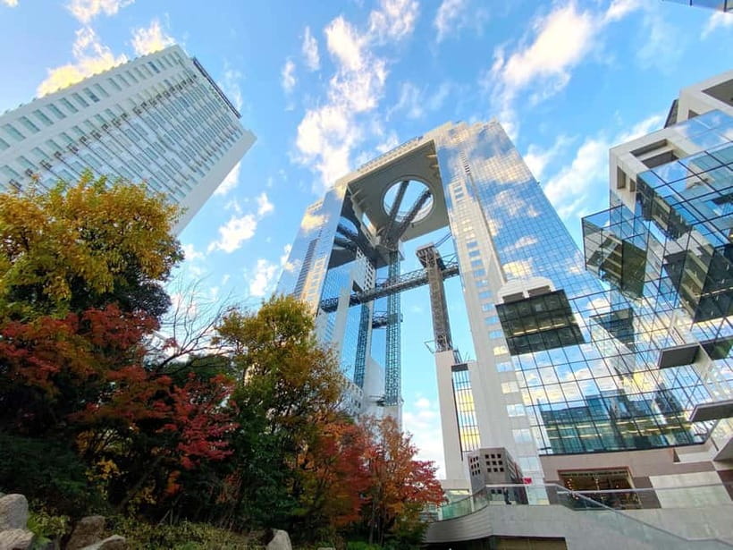 Osaka: Umeda Sky Building Official E-Ticket - Finding the 39F ticket counter and getting there fast