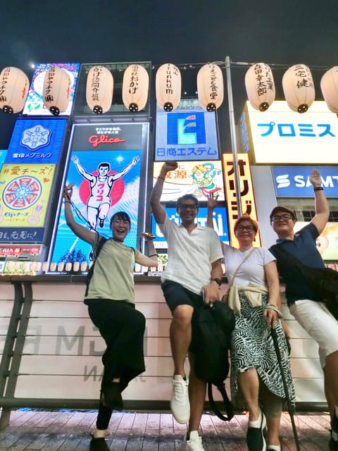 Osaka: Walking Tour and Top Highlights - Osaka Castle Stop: Big Views, Photo Time, and an Extra Entry Choice