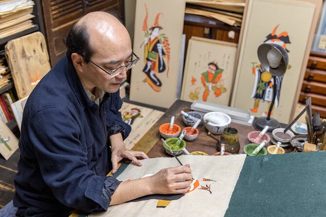 Otsu-e Folk Art Workshop & Local Culture Walk Near Kyoto - Otsu Station to Kekaiji Temple ginkgo trees: Lake Biwa comes first