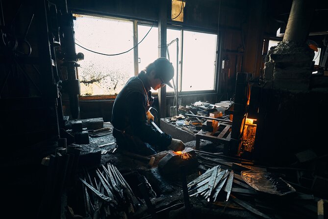 Private Echizen Knife Making Factory and walking Tour - Stop 2 at Ryusen Hamono: Blacksmith Energy and Blade-Making Reality
