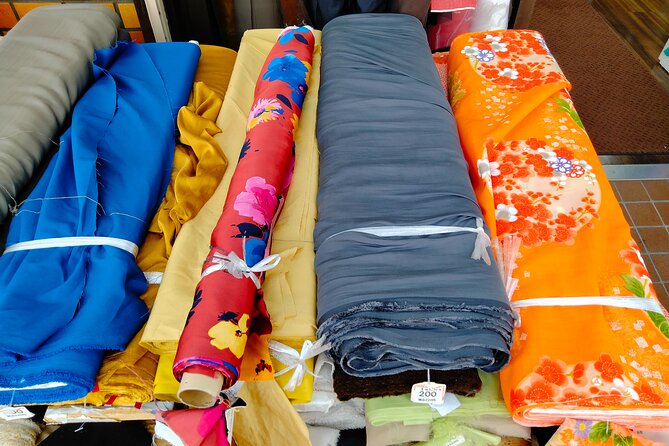 Private Nippori Fabric Town Walking Tour - Your guide’s real job: tailor the route to your sewing style