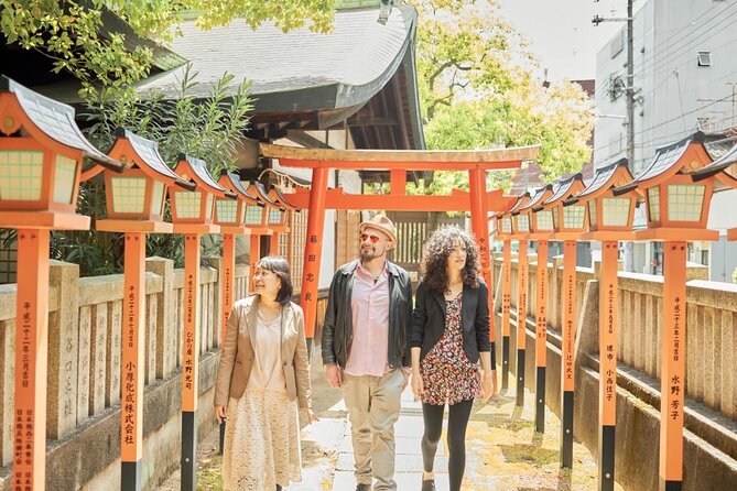 Private Osaka Walking Tour: Highlights & Hidden Gems - Osaka shopping arcades: cafés, character finds, and easy browsing