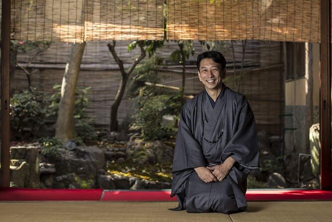Private Tea Ceremony and Sake Tasting in Kyoto Samurai House - Dress-Up Photos in Kimono and Samurai Katana Gear