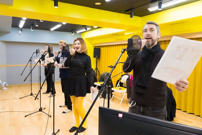 Professional Japanese Anime Voice Acting Workshop in Tokyo - Ikebukuro Voice Acting in a Real Studio, Not Just a Class