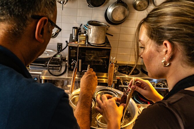 Professional Ramen & Gyoza with Ramen Chef in a restaurant! - Learning the ramen process as a sequence, not a mystery