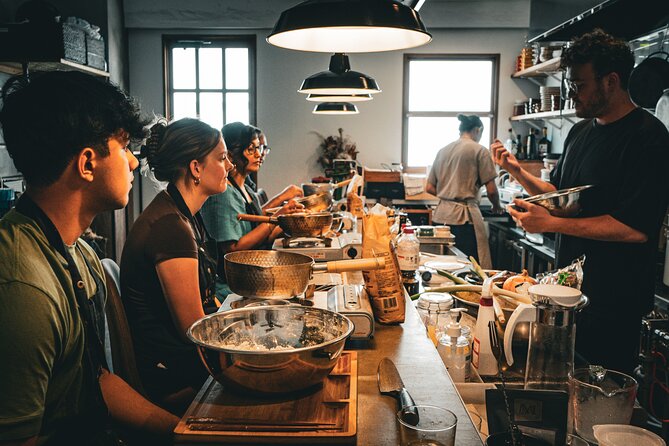 Professional Ramen & Gyoza with Ramen Chef in a restaurant! - The best part: your meal at the end tastes like you earned it
