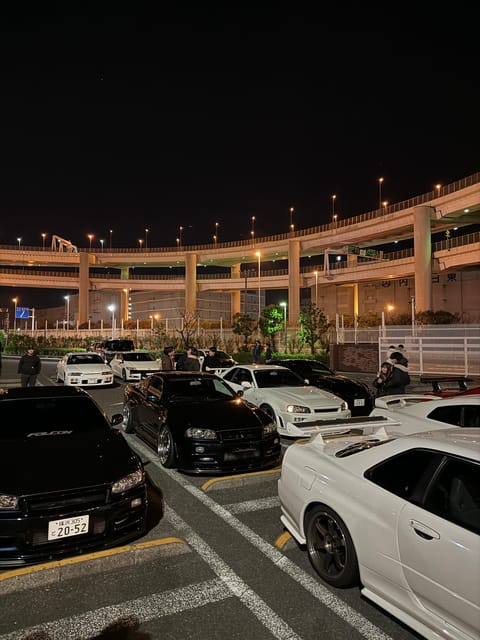 【R34】Tokyo:Private Daikoku tour in Modified R34 - Price and value: what $406 per group buys you