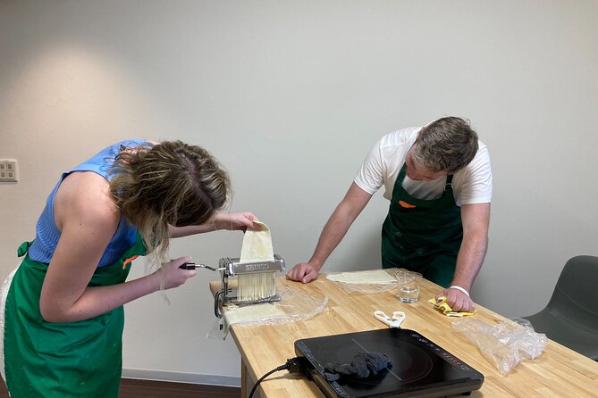Ramen and Gyoza Cooking Class in Osaka Dotonbori - Hand-Kneading Ramen Noodles And Building The Broth Base