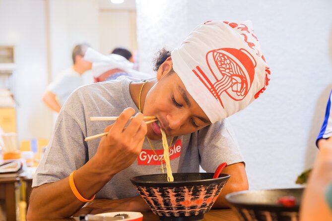 Ramen Cooking Class at Ramen Factory in Mt.Fuji - Making the noodles: knead, roll, cut, boil, and drain