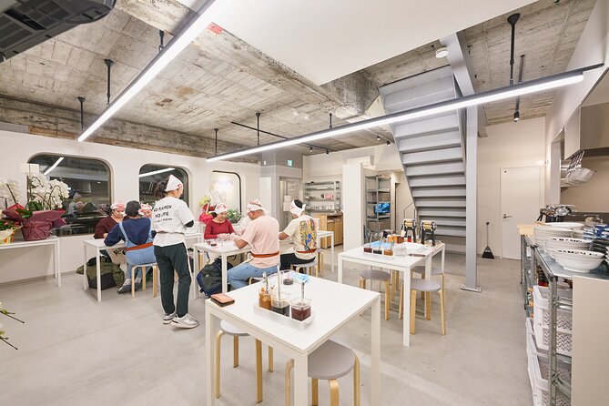 Ramen Cooking Class at Ramen Factory in Mt.Fuji - Assembling your ramen bowl, then eating what you made