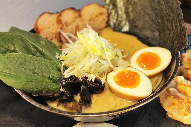 Ramen & Dumpling Cooking in Tokyo with Chef/Vegan possible - What you actually learn: broth, noodles, toppings, and the ramen logic