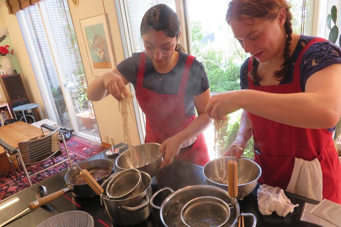 Ramen Making from Scratch with Tokyo Mom(Vegan Option Available) - Your hands-on menu: noodles, broth, and gyoza from scratch