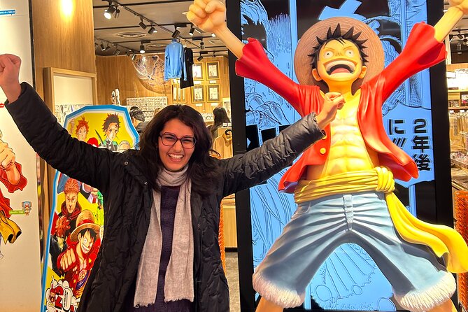 Real Anime Culture Tour in Shibuya: Food, Shopping & Game Fun - From Moyai Statue to Hachiko and the Scramble Crossing