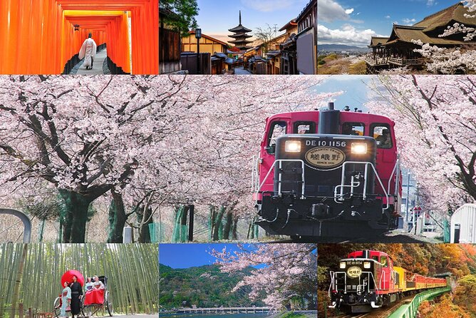 Sagano Romantic Train & Arashiyama, Kiyomizudera, Fushimi Inari Taisha Day Tour - A Smart One-Day Kyoto Plan From Osaka