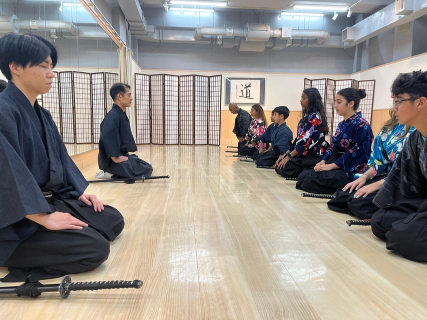 SAMURAI EXPERIENCE in Tokyo（Harajuku）【SAMURAI've】 - Tachimawari: the stylized test that feels like stage work