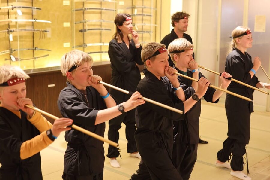 Samurai Ninja Museum Asakusa: Kid-Friendly Ninja Training - Ninja Blowgun Practice: Precision With a Big Smile Factor