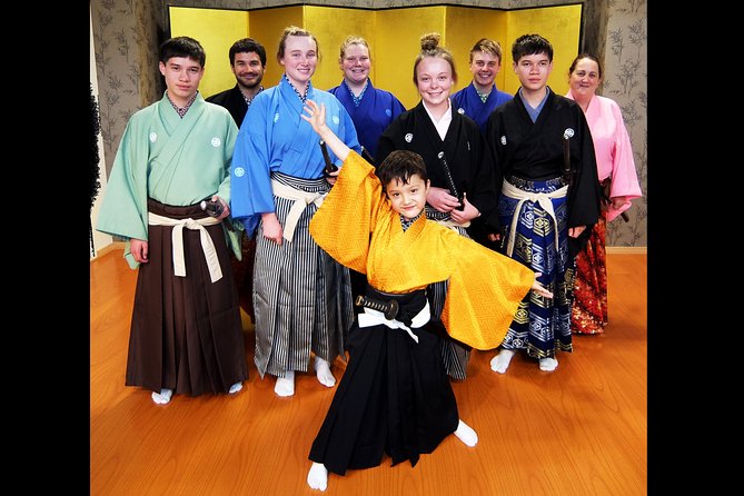 Samurai School in Kyoto: Samurai for a Day - The Costume Photo Session and Your Completion Extras