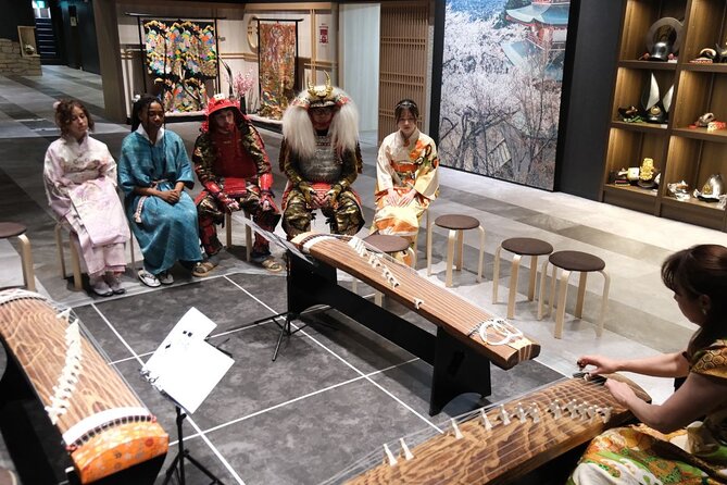 Samurai Show, Tea Ceremony, Japanese Traditional Activities - Dress-up options: kimono, armor, and what your base ticket likely covers