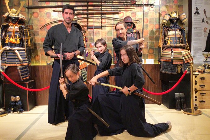 Samurai Sword Experience (Family Friendly)at SAMURAI MUSEUM KYOTO - Meeting Point: Kyoto Samurai Ninja Museum (Experience Floor)
