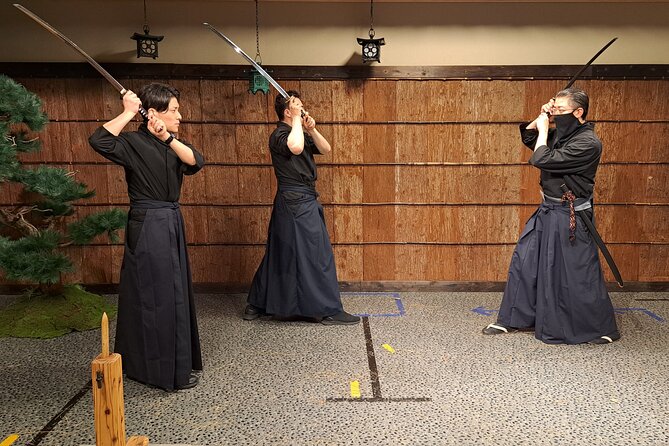 Samurai Sword Experience (Family Friendly)at SAMURAI MUSEUM KYOTO - The Sword Lesson: Demo First, Then Wooden Sword Form