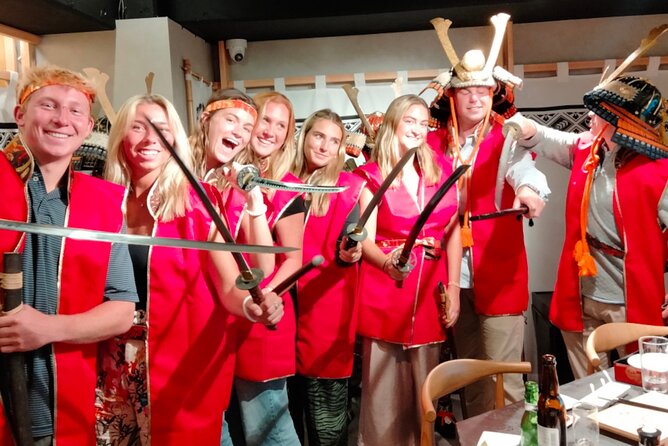 Samurai Sword & Sushi Experience with Chef Live Shows in Asakusa - Samurai Armor Photos at CREAL Asakusa Sky View Square (4F)