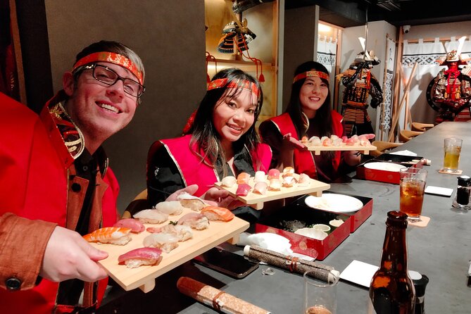 Samurai Sword & Sushi Experience with Chef Live Shows in Asakusa - Asakusa Location, Skytree Views, and Easy Sightseeing Pairing