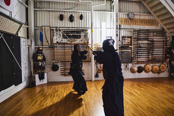 Samurai Training Experience KENDO in Osaka - Match-style practice: the fun part, guided and controlled