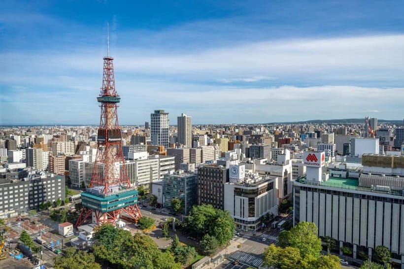 Sapporo Highlights: Golden Route Morning Guided Walking Tour - Sapporo TV Tower: the view that sets the city in your head