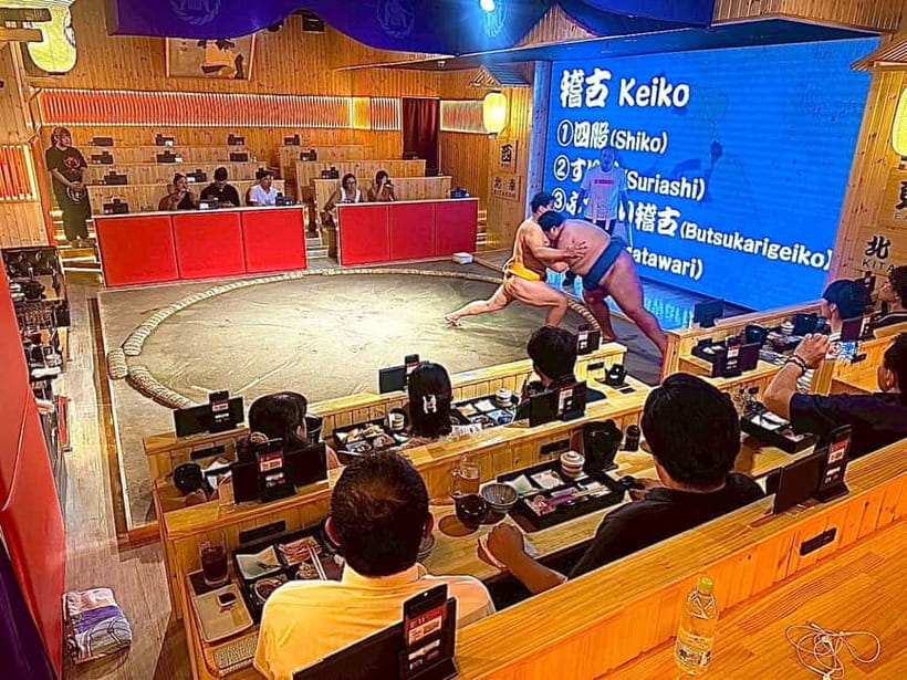 Sapporo: Sumo Show Experience with Japanese food & Photo - The 2-hour flow: dinner, explanations, then ring action