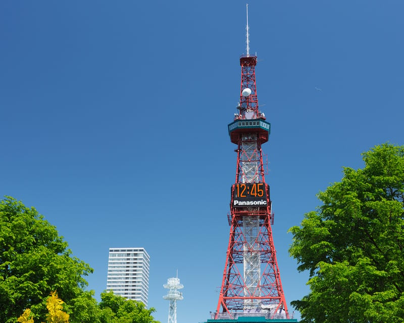 Sapporo TV Tower Admission Ticket - The Tembo deck ride: 60 seconds to a different perspective