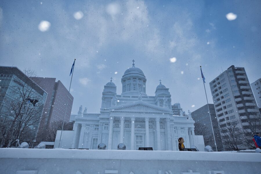 Sapporo Walking Tour - Red Brick Office and Hokkaido Government Roots