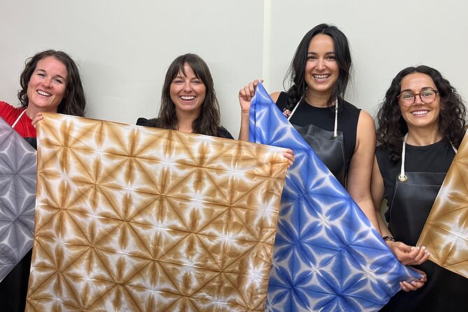 Sekka Cotton Furoshiki Class - Your One-Hour Sekka Shibori Lesson, From Folding to Dye