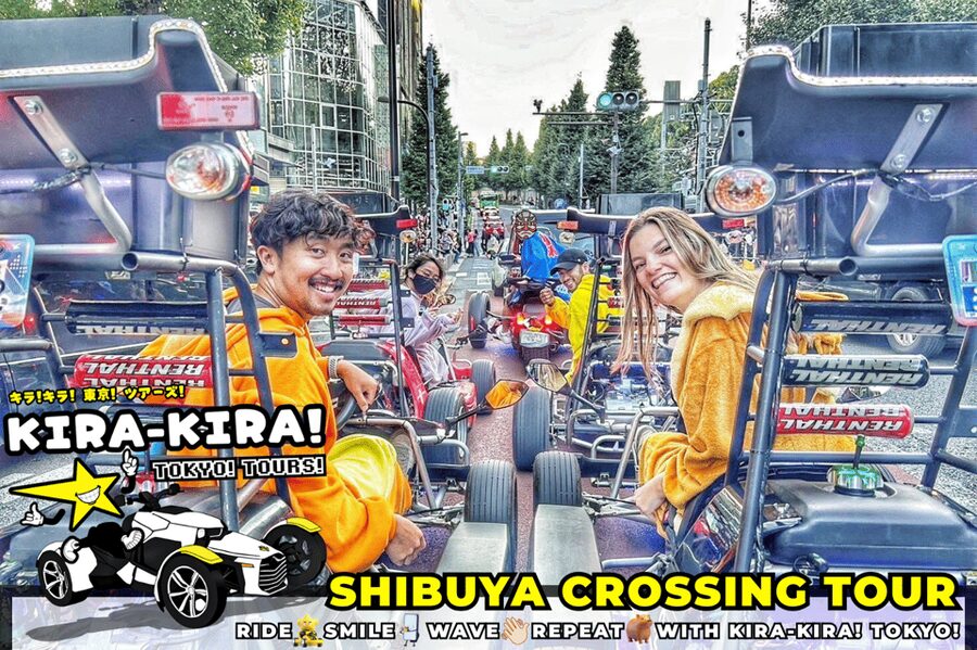 Shibuya Crossing x Tokyo Tower and more! Go-Kart Tour - Harajuku: where the ride turns playful