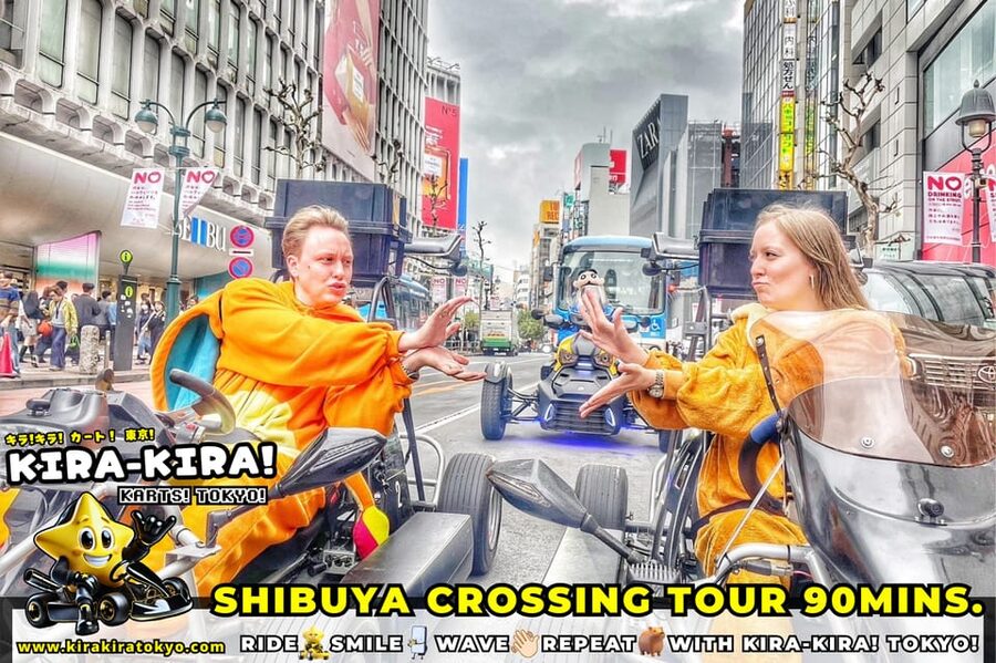 Shibuya Crossing x Tokyo Tower and more! Go-Kart Tour - Shibuya Crossing: the moment you feel the hype