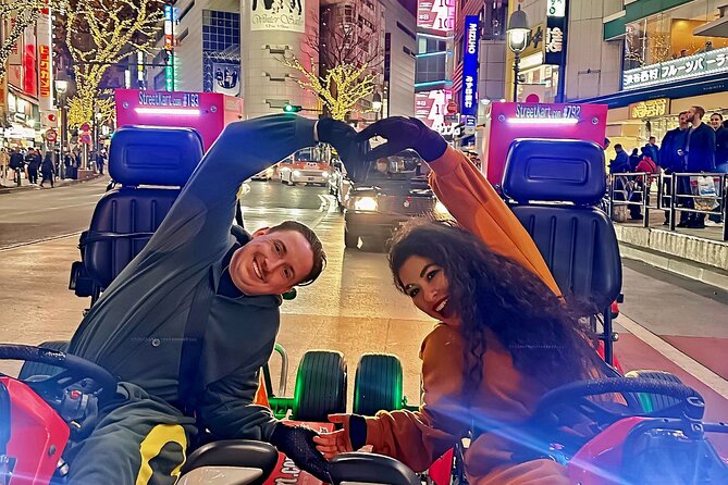 Shibuya Official Street Go-Kart in Shibuya Annex - Night vs Day, Which One Fits Your Style