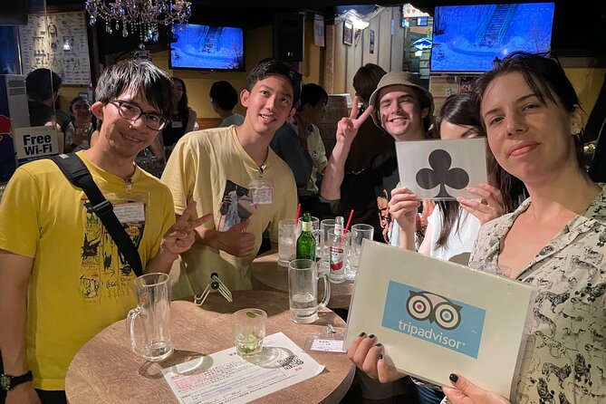Shinjuku Locals &Traveller Meet&Drink Experience Solo going Party - The pub crowd: locals, foreign residents, and English-first talk
