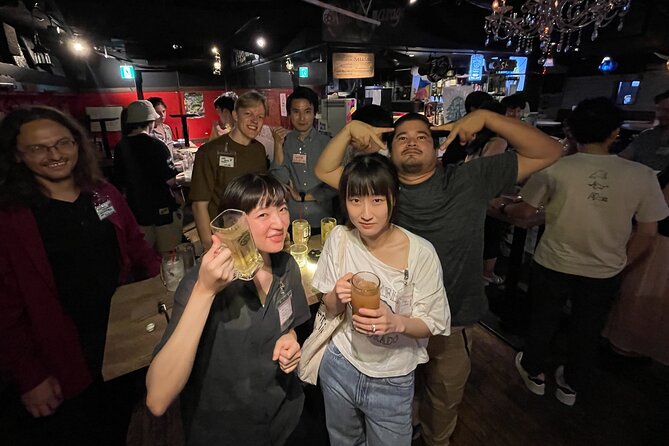 Shinjuku Locals &Traveller Meet&Drink Experience Solo going Party - Your night plan: one stop, a full social flow