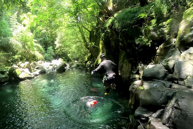Shizuoka: Advanced Canyoning Activity near Mt. Fuji - Lava gorge walking and sliding down water chutes