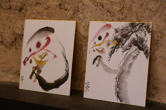 Sumi-e Ink Painting Suiboku-Ga Workshop in a Japanese Teahouse - Inside the 1-hour workshop: the flow you can expect